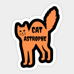 Hallo Cat - CATastrophe Sticker